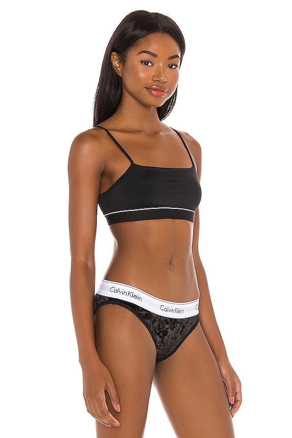 view 2 of 4 CK One Micro Bra in Black