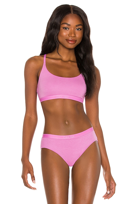 view 1 of 4 Unlined Bralette in Lilac Rain