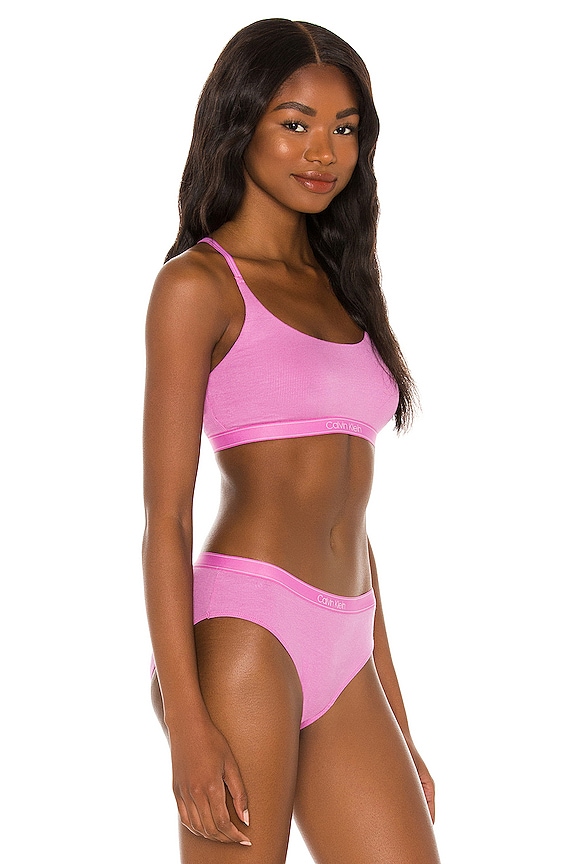 view 2 of 4 Unlined Bralette in Lilac Rain