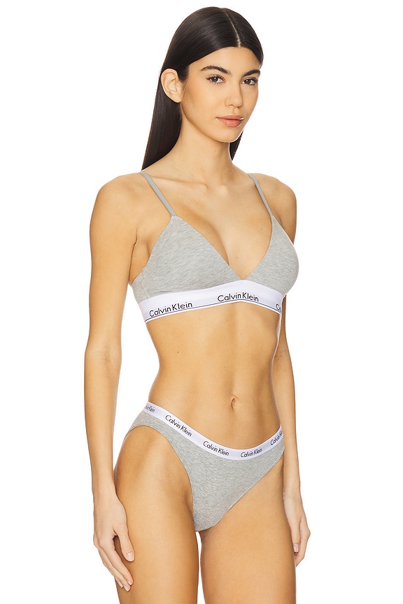 view 2 of 4 SOUTIEN-GORGE FORME TRIANGLE in Grey Heather