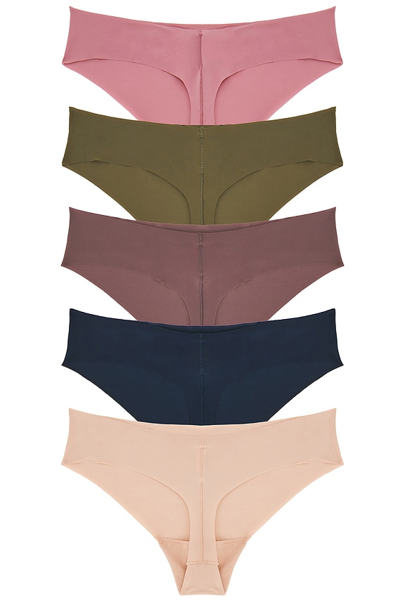 view 2 of 2 STRING in Shoreline, Botanical Brown, Brush Green & Soft Mauve