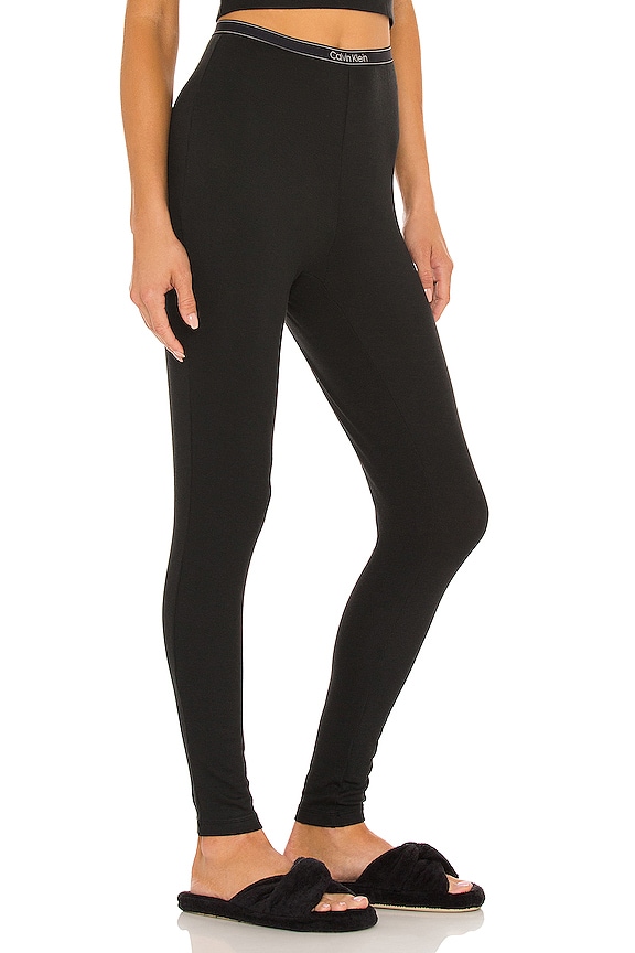 view 2 of 4 Pure Ribbed Legging in Black