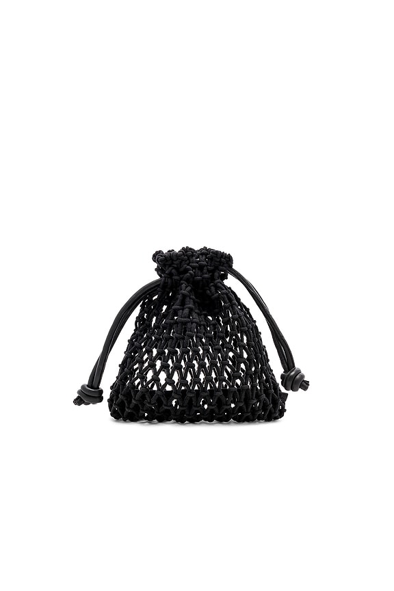 view 2 of 4 Drawstring Sandy Bag in Black