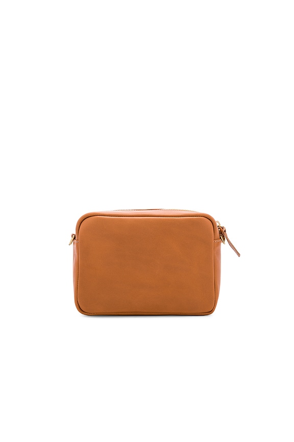 view 2 of 5 Midi Sac in Cuio Vachetta with Navy & Red