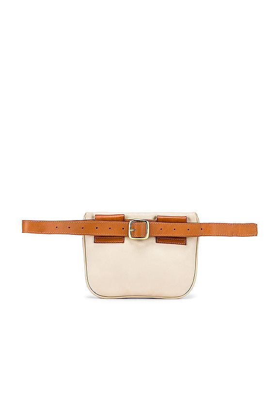 view 2 of 4 Fanny Pack in White Rustic & Desert Stripes