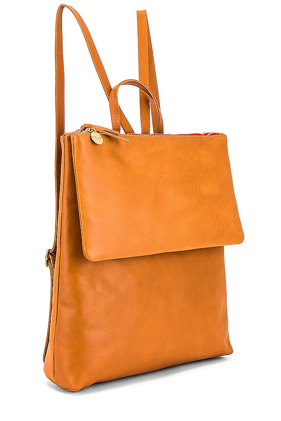 view 2 of 2 SAC À DOS AGNES in Cuoio Vachetta