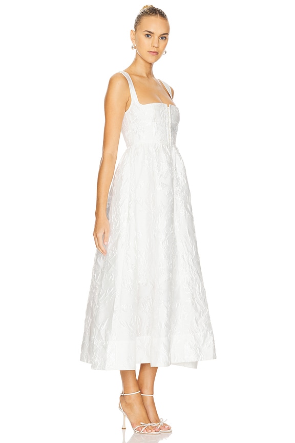 view 2 of 4 Anton Dress in White