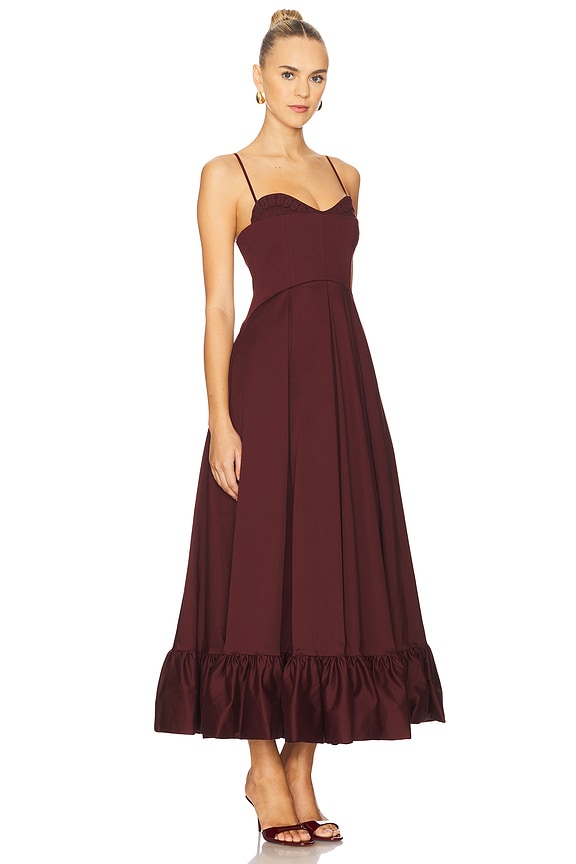 view 2 of 3 Vandalia Dress in Mulberry