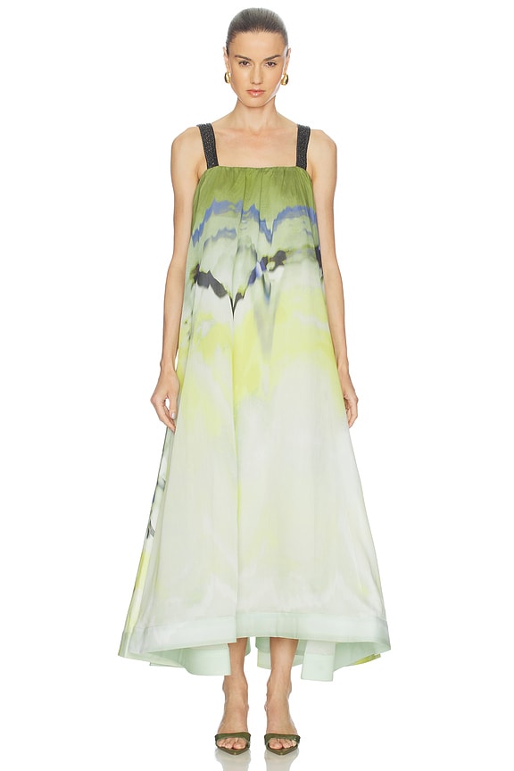 view 1 of 3 Filomena Maxi Dress in Serpentine