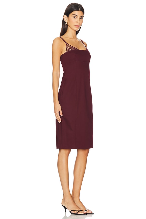view 2 of 3 Arlet Dress in Cabernet