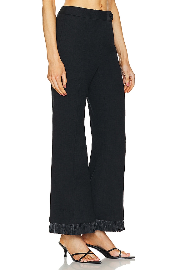 view 2 of 4 PANTALON PARKER in Black