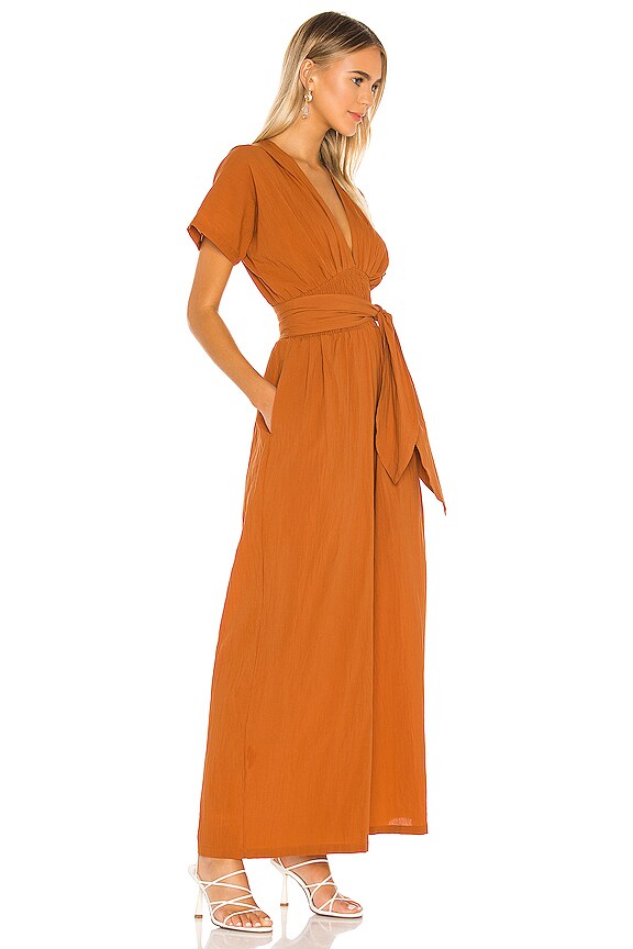 view 2 of 3 Leona Jumpsuit in Ginger