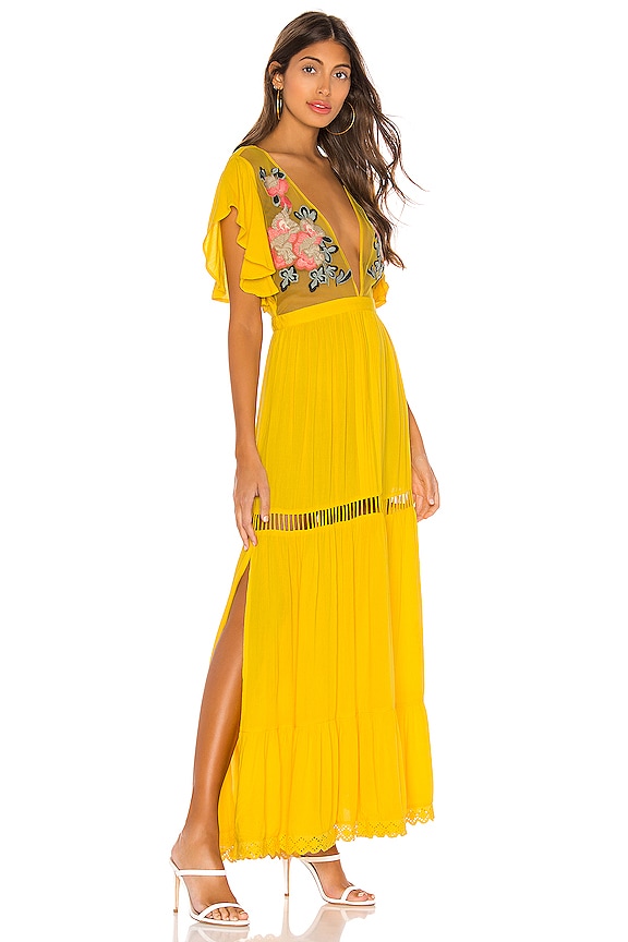 view 2 of 4 Amery Dress in Yellow