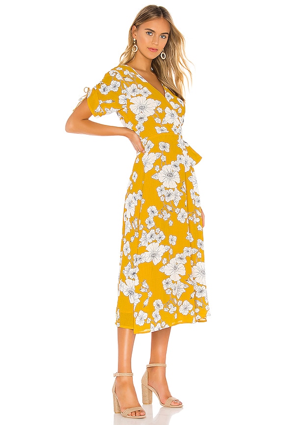 view 2 of 3 ROBE MYRA in Yellow