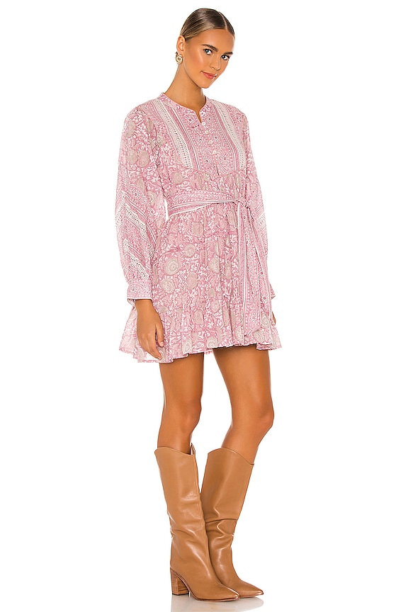 view 2 of 3 Lennox Mini Dress in Tonal Block