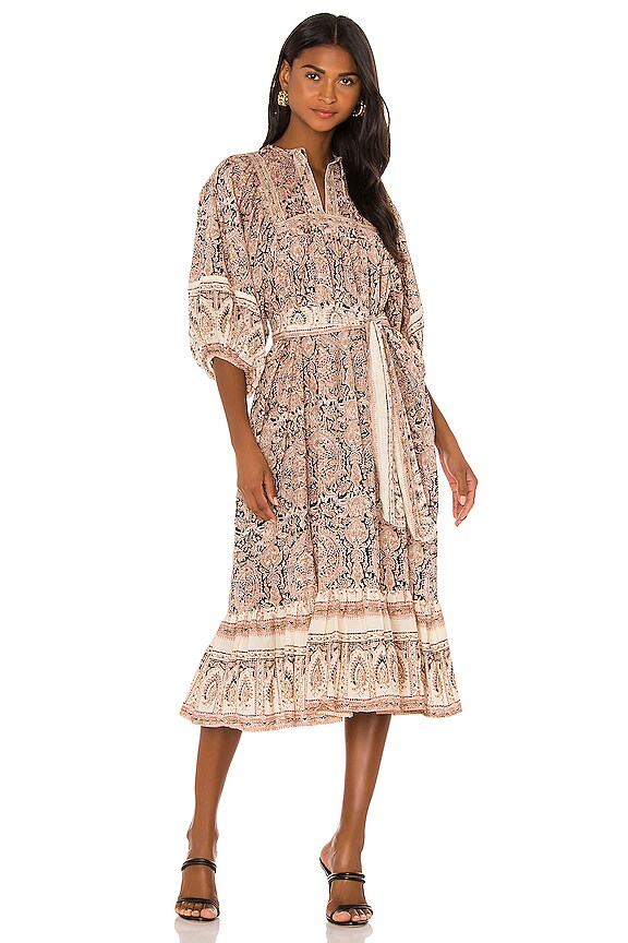 view 1 of 3 VESTIDO MIDI MAGDALENA in Rishi Border