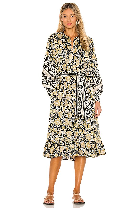 view 1 of 3 Lennox Midi Dress in Sita Eclipse