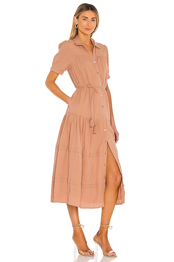 view 1 of 3 Peyton Ankle Dress in Tan