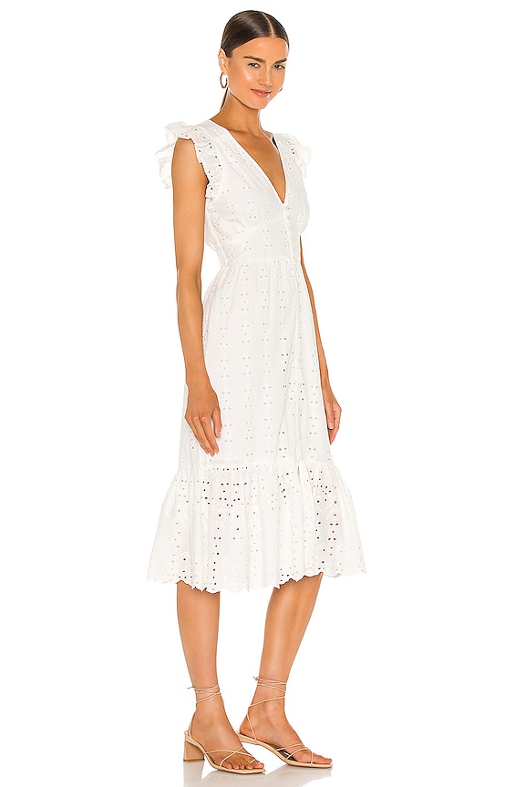 view 2 of 3 Brielle Midi Dress in Ivory