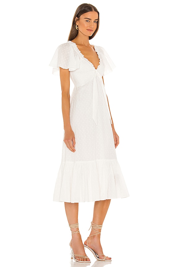view 2 of 3 Ashlyn Midi Dress in Ivory