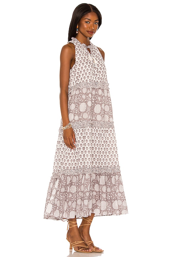 view 2 of 3 Maddelyn Maxi Dress in Mauve Mix Print