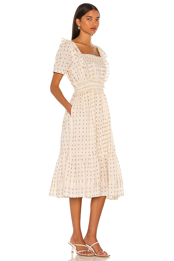 view 2 of 4 Prairie Midi Dress in Folklore Block Print