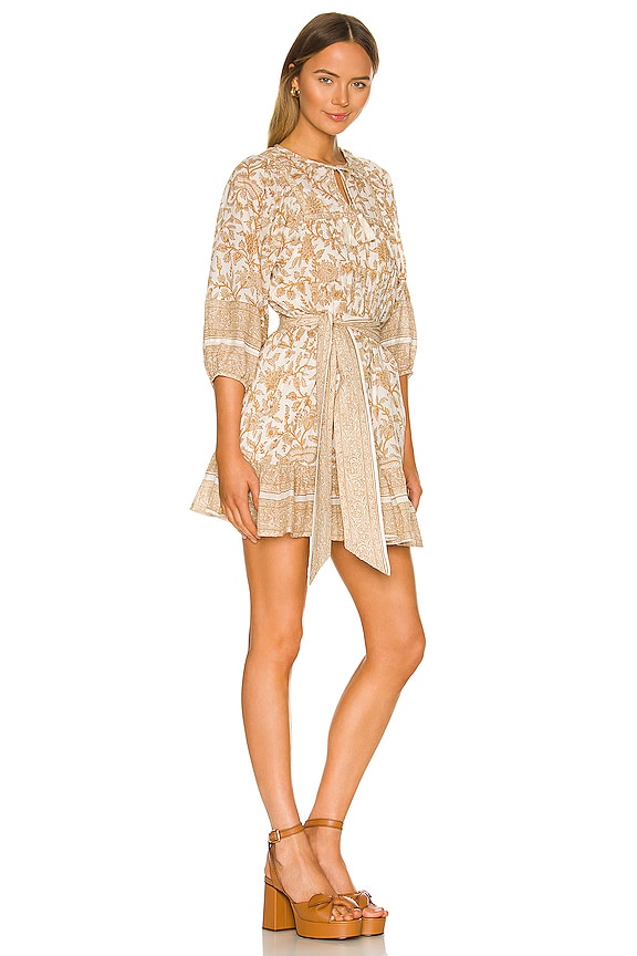 view 2 of 3 ROBE MAGDALENA in Autumn Block Print