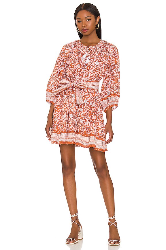 view 2 of 4 VESTIDO GWEN in Anila Block Print