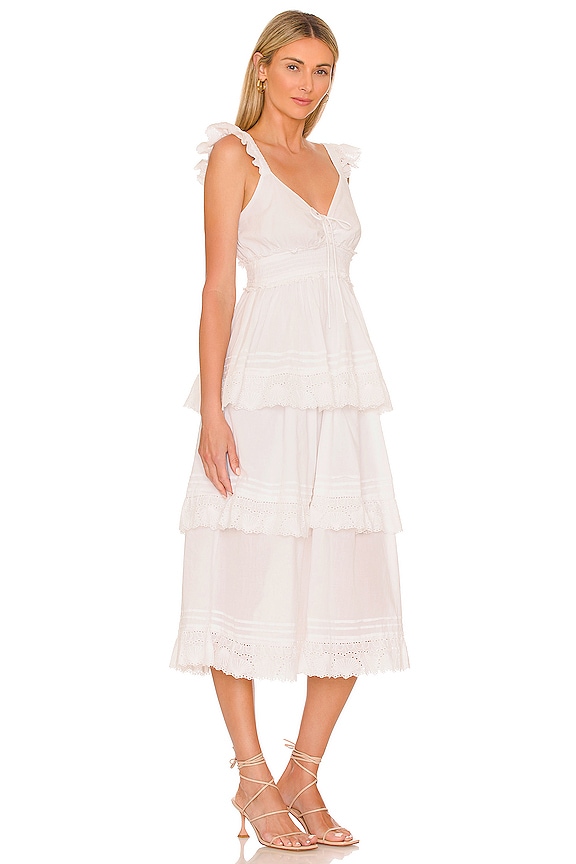 view 2 of 3 Amora Midi Dress in Coconut