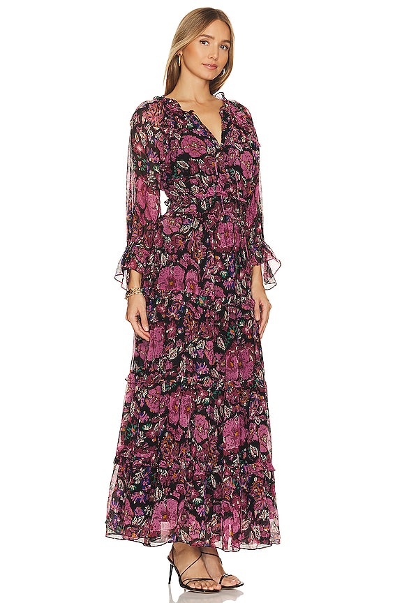 view 2 of 3 Raya Ankle Dress in Jolie Floral Print