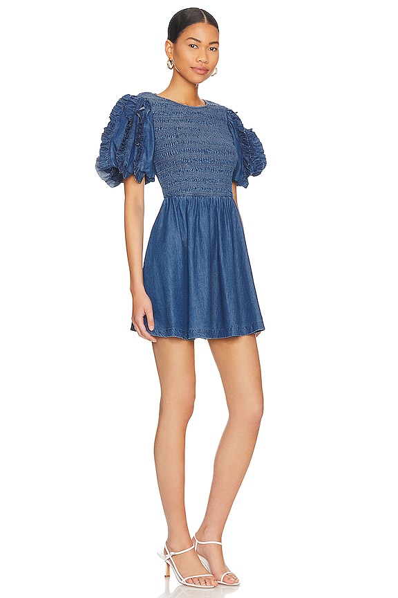 view 2 of 3 MYA 미니 원피스 in Classic Blue