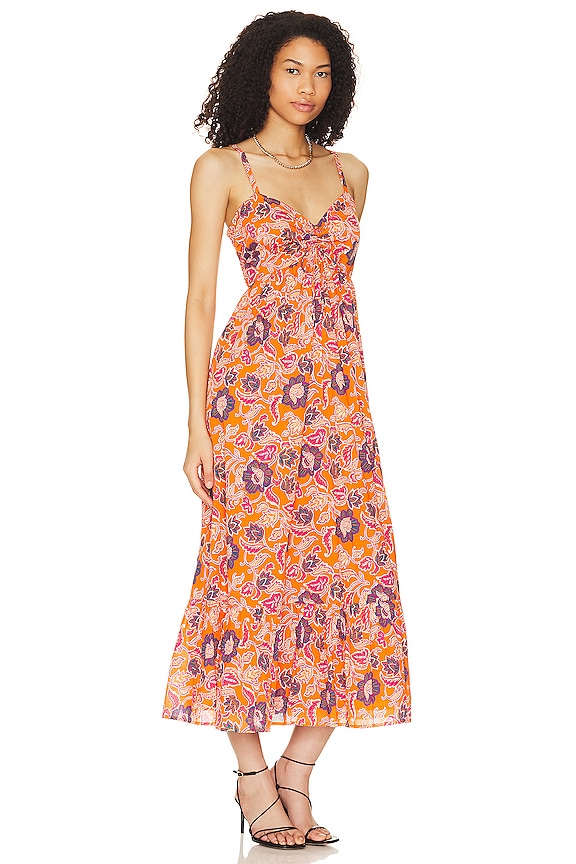 view 2 of 3 ПЛАТЬЕ МИДИ OLIANA in Tropique