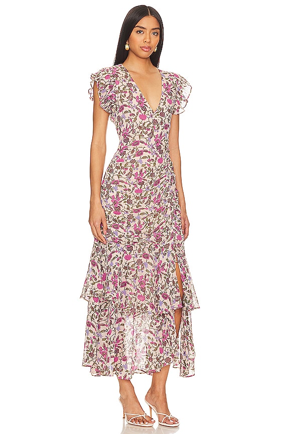 view 2 of 3 Bryce Midi Dress in Kaia Print