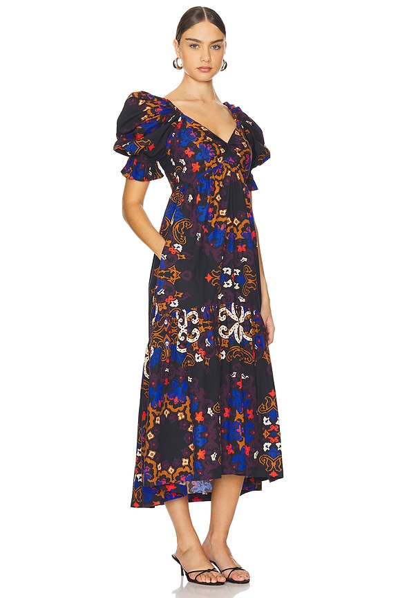 view 2 of 3 Jewel Ankle Dress in Venezia Print