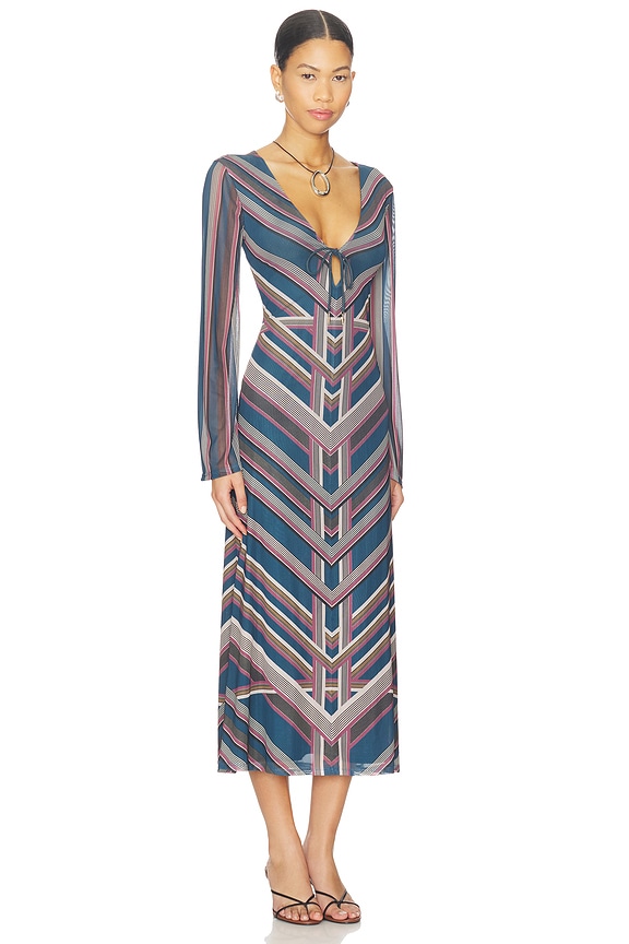 view 2 of 3 VESTIDO ANISA in Gustavia Print