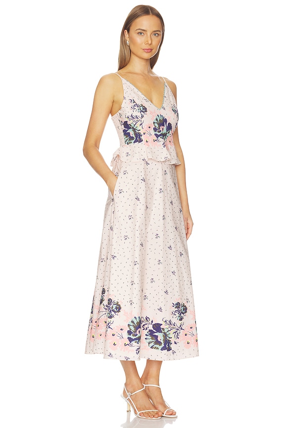 view 2 of 3 Mena Ankle Dress in Liora Print