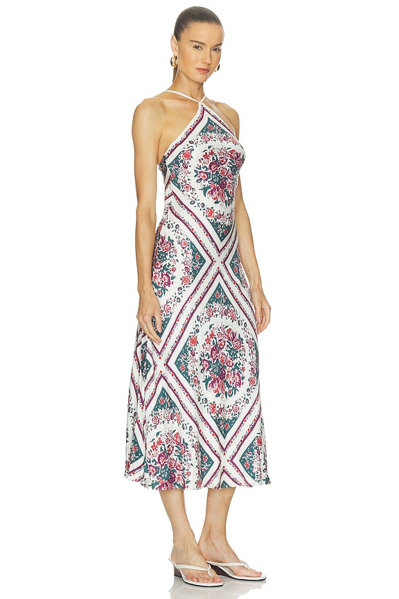 view 2 of 3 VESTIDO AL TOBILLO CORNELIA  in Carmella Print
