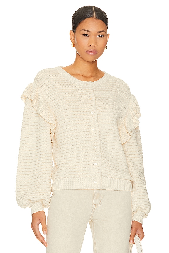 view 2 of 5 Maelle Cardigan in Ivory