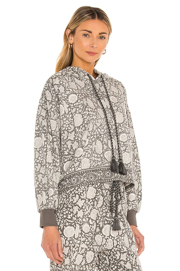 view 2 of 4 Jaidev Hoodie in Tonal Block Grey