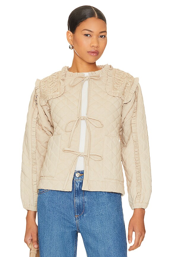 view 2 of 5 Frida Jacket in Oatmeal