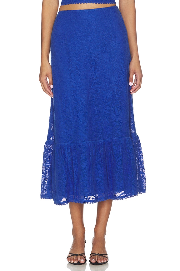 view 1 of 6 JUPE MIDI AZURE in Surf The Web