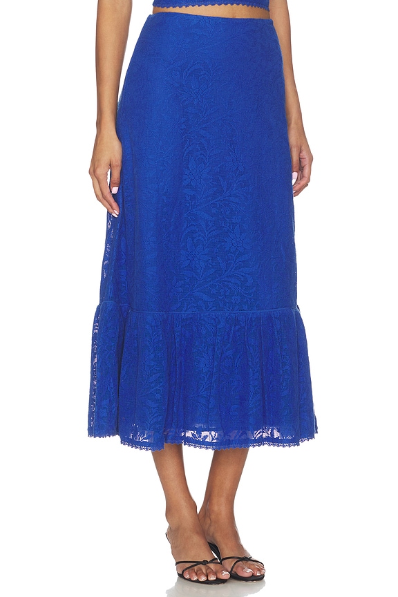 view 2 of 6 JUPE MIDI AZURE in Surf The Web