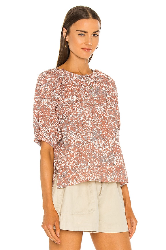 view 2 of 4 Raimi Blouse in Marled Print