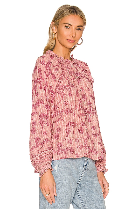 view 2 of 5 Remmy Blouse in Batik Print