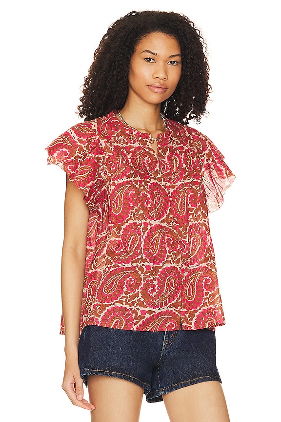 view 2 of 4 Calla Blouse in Aurora