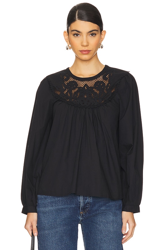 view 2 of 5 Raine Blouse in Black