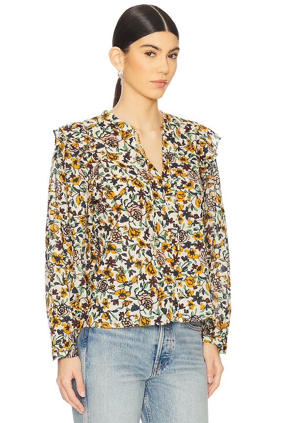 view 2 of 5 Malin Blouse in Wild Cosmos