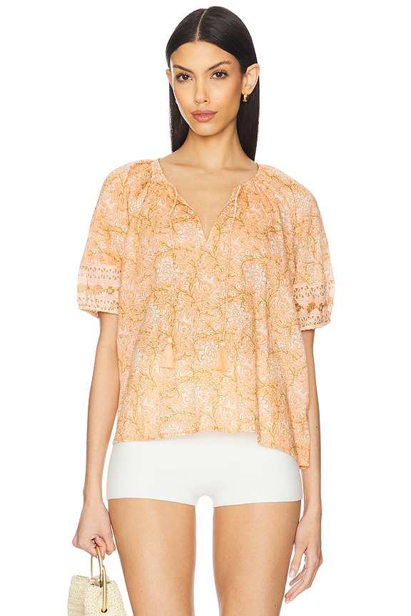 view 2 of 5 BLUSA JOHANA in Cecil Blush Print