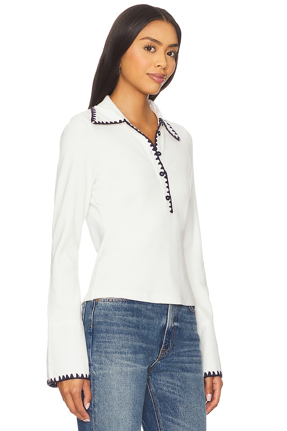 view 2 of 4 Aimee Top in Ivory