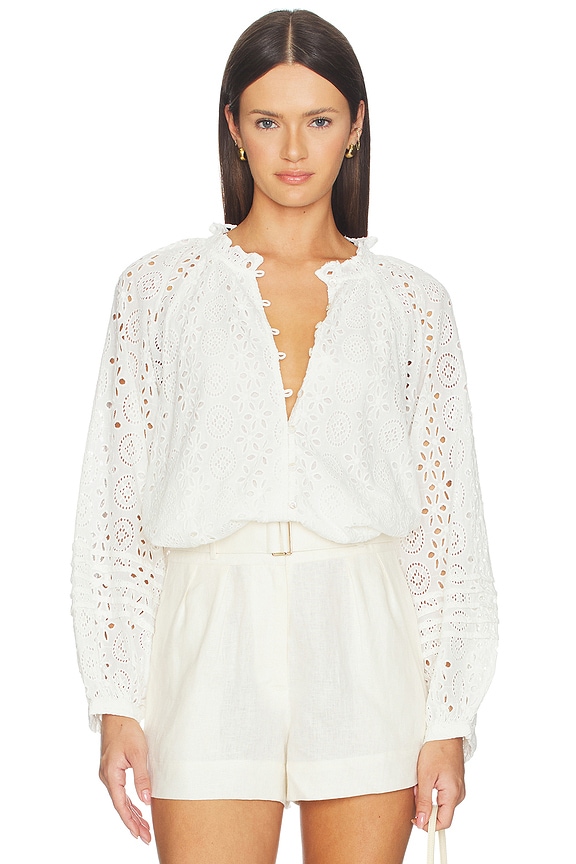 view 1 of 4 Alicia Blouse in Ivory